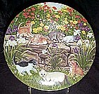 Flower Fanciers plate, Higgins Bond, Garden Secrets