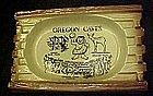 Oregon Caves vintage souvenir ceramic ashtray