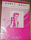 Party Doll, by Buddy Knox, Original sheet music