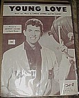 Young Love, vintage sheet Music, Sonny James cover