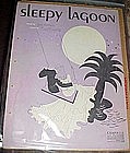 Sleepy lagoon sheet music, by Jack Lawrence, Deco
