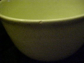 Bauer #18 Speckleware mixing bowl,chartreuse