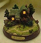 Thomas Kinkade lighted cottage figurine Heather's Hutch