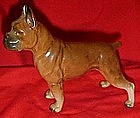 Occupied Japan  ceramic Boxer dog figurine