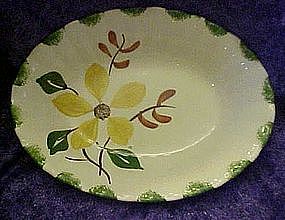 Blue Ridge Southern Potteries  Hornbreak oval bowl