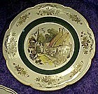 Ascot (village) service plate by Wood