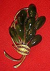 Vintage Jade pin