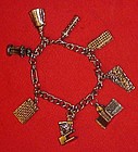 Vintage Las Vegas Casinos charm bracelet