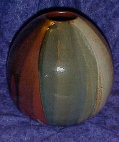 Large  handmade Pottery vase 1976