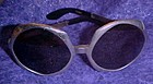 Retro  Diva sunglasses, Octagon, France silver frames