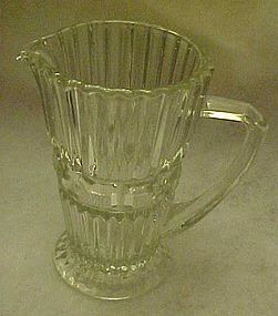 Lead crystal pitcher