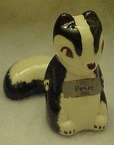 Robert Simmons  California pottery skunk , Pewey