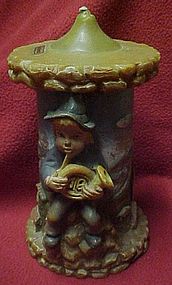 Vintage Gunter-Kerzen scenic Germany Candle