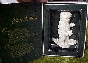 Dept 56 Snowbabies, A Special delivery, Winter Tales