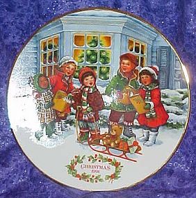 Avon 1991 Christmas Plate, Perfect Harmony, with box