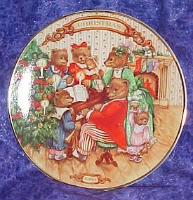 Avon 1989 Christmas plate, Together for Christmas