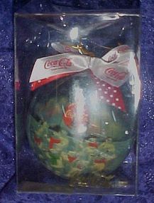 Coca Cola Polar bears Christmas ornament