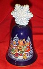 Avon porcelain Christmas bell 1987
