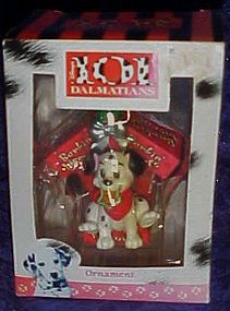 Enesco 101 Dalmations Christmas ornament Barkin Biscuit