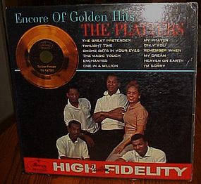 The Platters Encore of Golden Hits 33 1/3 Lp album