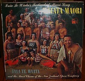 Inia Te Wiata's Festival of maori Song, LP album