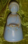 Gotek Colonia Tovar Venezuela, rare  pottery lady bell