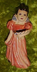 Vintage Goldammer Mexican Spanish girl planter vase