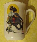 Norman Rockwell mug, The Spooners, 1925 post cover