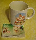 Norman Rockwell fishing mug , from Long John Silvers