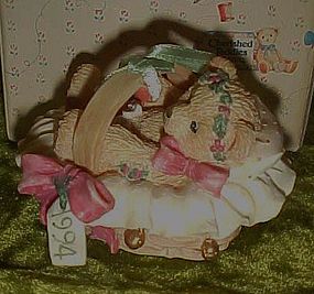 Cherished Teddies 1994 ornament Beary Christmas, boxed