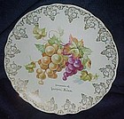 Vintage Homer Laughlin souvenir plate, Jasper Minnesota