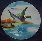 Vintage hand painted Lefton Duck plate