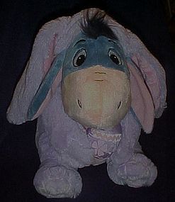 Eeore Easter bunny ultra plush,  as new 12"