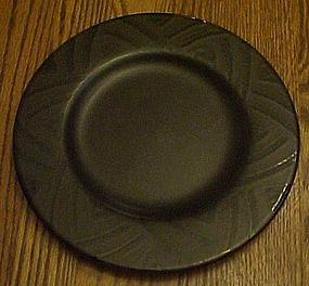 Pfaltzgraff Midnight Brown luncheon plate 8 1/4"