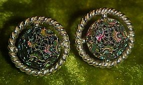 Vintage Sarah Coventry Northern Lights clip earrings