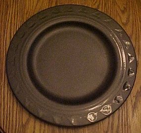 Pfaltzgraff Midnight Brown dinner plate 10.5"