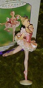 Hallmark Keepsake Ballerina Barbie ornament 2000