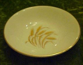 Homer Laughlin Golden Wheat fruit sauce dessert bowl