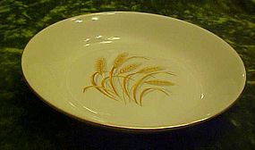homer Laughlin Golden Wheat  cream soup bowl 7 5/8"