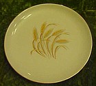 Homer Laughlin Golden Wheat luncheon plate 9 1/4"