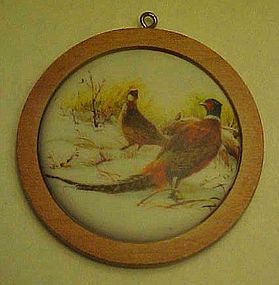 Hallmark 1984 Ring Neck Pheasant  Wildlife ornament