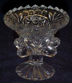 Hofbauer Byrdes crystal toothpick holder three birds