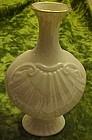 Lenox  ivory and gold shell vase USA