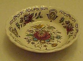 Myotts Staffordshire Bouquet fruit sauce bowl 4 7/8"