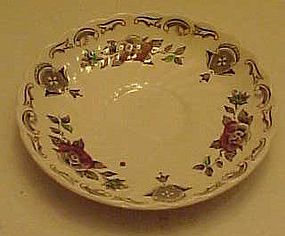 Myotts Staffordshire Bouquet saucer 5 1/2"