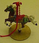 Hallmark ornament Star carousel horse