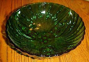 Anchor Hocking Forest Green Burple serving bowl