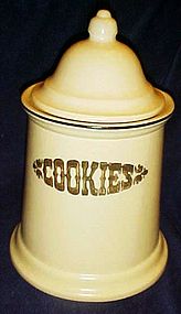 Pfaltzgraff Village cookie jar