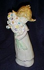 Enesco Kinka girl with flowers figurine #117471