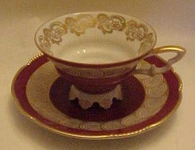 Old Mitterteich Bavaria Germany cup and saucer